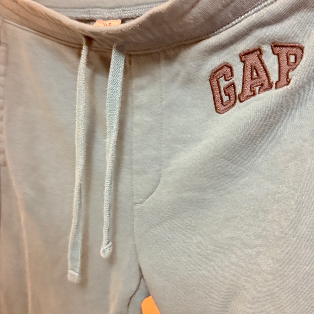 GAP Sky Blue Sweatpants with Logo